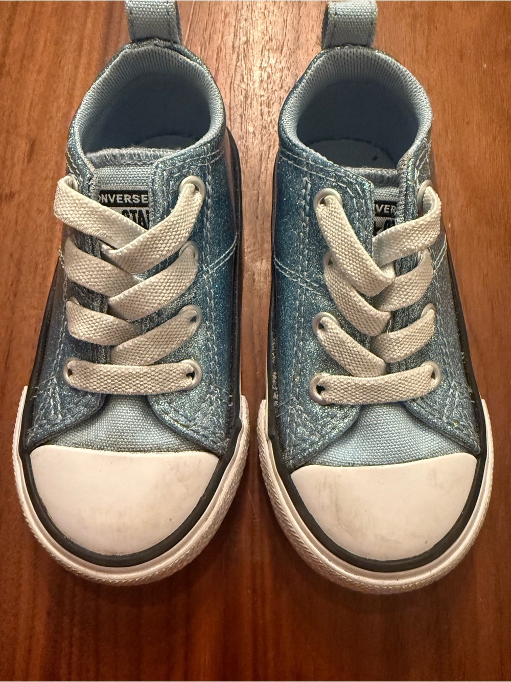 Converse Chuck Taylor All Star Madison Glitter Toddler Shoes Size 6 NWOT